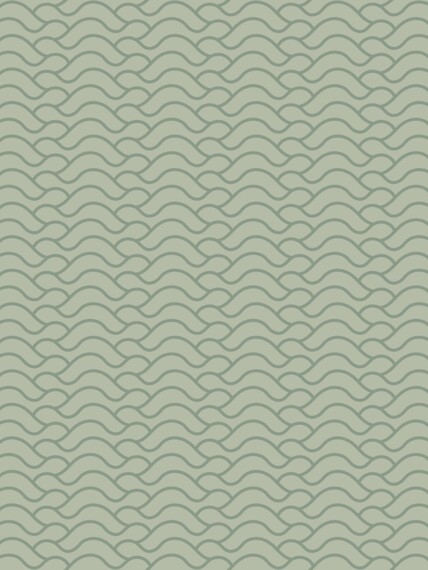 Tapeta Waves green