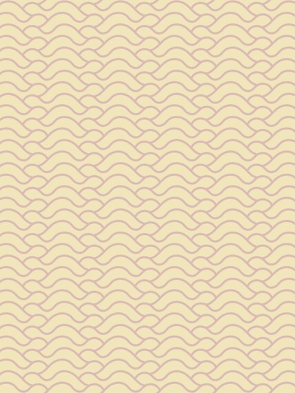 Tapeta Waves yellow