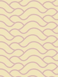 Vzorek tapety Waves yellow