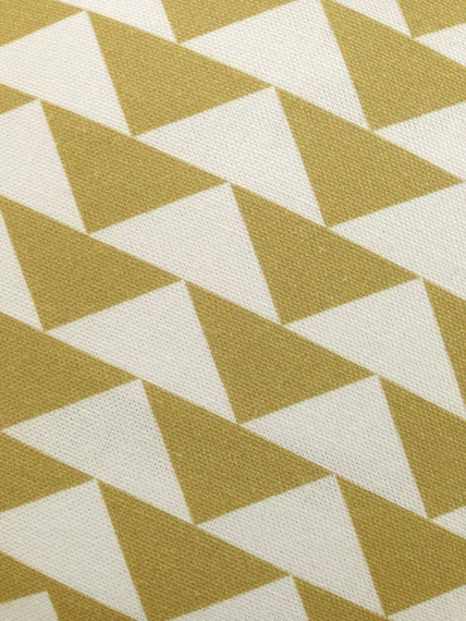Polštář Triangles yellow
